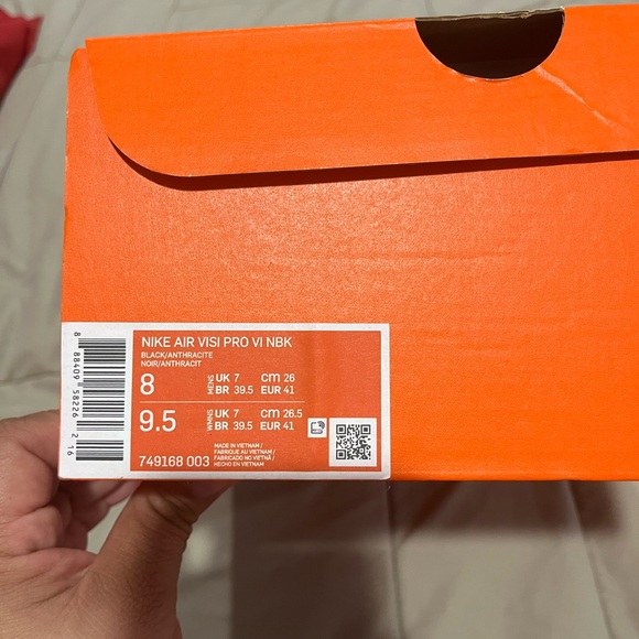 NIKE AIR VISI PRO VI NBK
BLACK/ANTHRACITE - Picture 3 of 3